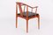 China Chair Model 4283 in Mahogany by Hans J. Wegner for Fritz Hansen, Denmark, 1984, Image 3