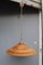 Konische Deckenlampe aus Baboo & Messing, Italien, 1950 1