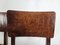 Art Deco Burr Walnut Dining Chairs with Upholstered Seats, 1940, Set of 4 7