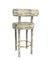 Collector Modern Moca Bar Stool in Alabaster Fabric by Studio Rig, Image 4