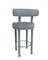 Collector Modern Moca Bar Stool in Tricot Light Seafoam Fabric by Studio Rig, Image 4