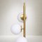 Stehlampe aus Opalina Messing, 1970 6