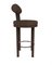 Collector Modern Moca Bar Stool in Tricot Brown Fabric by Studio Rig 2