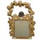 Italian Carved Gilded Wood Mirror with Laurel and Putto Garland, 1800, Image 7