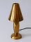 Lámpara de mesa auxiliar Mid-Century moderna de latón de Lambert, años 70, Imagen 7