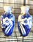 Large Limoges Porcelain Vases from Michelaud Brothers, 1951, Set of 2 2
