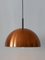 Lámpara colgante Mid-Century moderna de cobre de Staff & Schwarz, años 60, Imagen 12