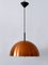 Lámpara colgante Mid-Century moderna de cobre de Staff & Schwarz, años 60, Imagen 10