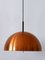 Lámpara colgante Mid-Century moderna de cobre de Staff & Schwarz, años 60, Imagen 11