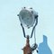Lámpara industrial con trípode, años 70, Imagen 5