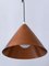 Mid-Century Modern Scandinavian Copper Pendant Lamp, 1960s 15