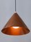 Mid-Century Modern Scandinavian Copper Pendant Lamp, 1960s 16