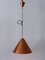 Mid-Century Modern Scandinavian Copper Pendant Lamp, 1960s 4
