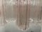 Large Murano Glass Pink Clear Tronchi Chandelier by Paolo Venini 11