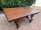 Spanish Extendable Table in Walnut, 1950s, Image 12