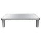 Mirrored and Steel Chromed Sesann Coffee Table by Gianfranco Frattini for Cassina, 1970s 1