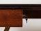 Executive Desk in Wood and Steel with Two Drawers, 1960s 10