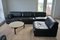 Juego de sofá y sofá cama modular DS76 de cuero negro de De Sede, años 70. Juego de 4, Imagen 3