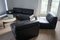 Juego de sofá y sofá cama modular DS76 de cuero negro de De Sede, años 70. Juego de 4, Imagen 8