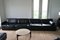 Juego de sofá y sofá cama modular DS76 de cuero negro de De Sede, años 70. Juego de 4, Imagen 22