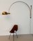 Vintage Adjustable X Wall Mounted Arc Boca Lamp in Brass from Florian Schulz, 1970s 11