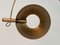 Vintage Adjustable X Wall Mounted Arc Boca Lamp in Brass from Florian Schulz, 1970s 13