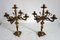 Cherub Candlesticks in Gilded Bronze, Early 20th Century, Set of 2, Image 13