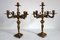 Cherub Candlesticks in Gilded Bronze, Early 20th Century, Set of 2, Image 12
