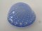 Blauer Italienischer Vintage Aschenbecher aus Muranoglas, 1960er 10