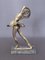 Silver-Plated Resin R925 Dancer Statue on Marble Base by Santini, 20th Century 16