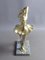 Silver-Plated Resin R925 Dancer Statue on Marble Base by Santini, 20th Century 17