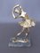 Silver-Plated Resin R925 Dancer Statue on Marble Base by Santini, 20th Century 13