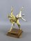 Silver-Plated and Gilded Bronze Statue of Dancers by Giuseppe Vasari, 20th Century, Image 11