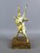 Silver-Plated and Gilded Bronze Statue of Dancers by Giuseppe Vasari, 20th Century, Image 4