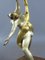 Versilberte und vergoldete Bronzestatue von Tänzern von Giuseppe Vasari, 20. Jh. 2