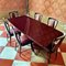 Living Room Set in Mahogany and Rosewood by Osvaldo Borsani for Atelier Borsani Varedo, 1950s, Set of 7 4