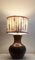 Lampada da tavolo vintage con base impiallacciata in quercia di Lamplove, anni '70, Immagine 3