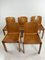 Mid-Century Dining Chairs from Molteni, Italy, 1970s, Set of 5 2
