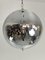 Vintage Mosaic Glass Disco Ball with Rotor, 1980s 1