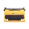 Yellow Lettera 32 Typewriter by Marcello Nizzoli for Olivetti Synthesis, Mid-20th Century, Image 7