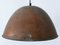 Mid-Century Modern Copper Pendant Lamps, 1950s, Set of 2 17