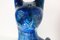 Blaue Katze von Aldo Londi für Bitossi, Italien, 1960 10