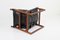 Rosewood Sling Chairs and Stool, Set of 3 6