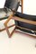 Rosewood Sling Chairs and Stool, Set of 3 6