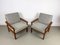 Lounge Chairs in Teak by Sven Ellekaer for Komfort, 1960s, Set of 2 3
