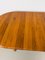 Danish Round Extendable Dining Table in Teak, 1980s 11
