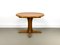 Danish Round Extendable Dining Table in Teak, 1980s 6