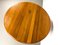 Danish Round Extendable Dining Table in Teak, 1980s, Image 8