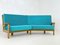 Curved Sofa by Guillerme and Chambron for Vos Maison, 1960s, Image 1