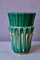 Art Deco Vase in Green and Gold from Poët Laval in Drôme, 1940s 6